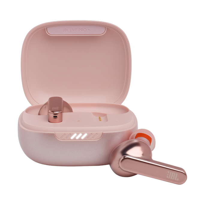 JBL Live Pro+ TWS - Rose Gold - True wireless Noise Cancelling earbuds - Hero image number null